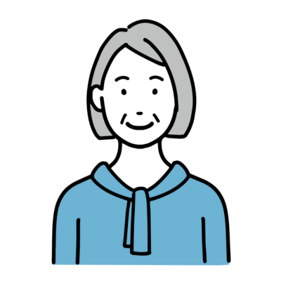 40代の女性のお客様